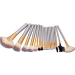 Beige Champagne Makeup Brush Suit