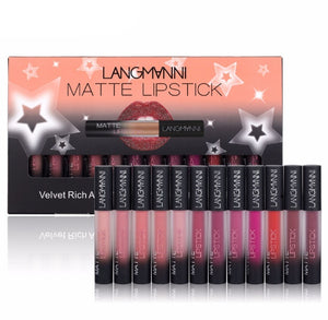 Matte Waterproof Long-Lasting Velvet Lipstick Set | Beautenaturel
