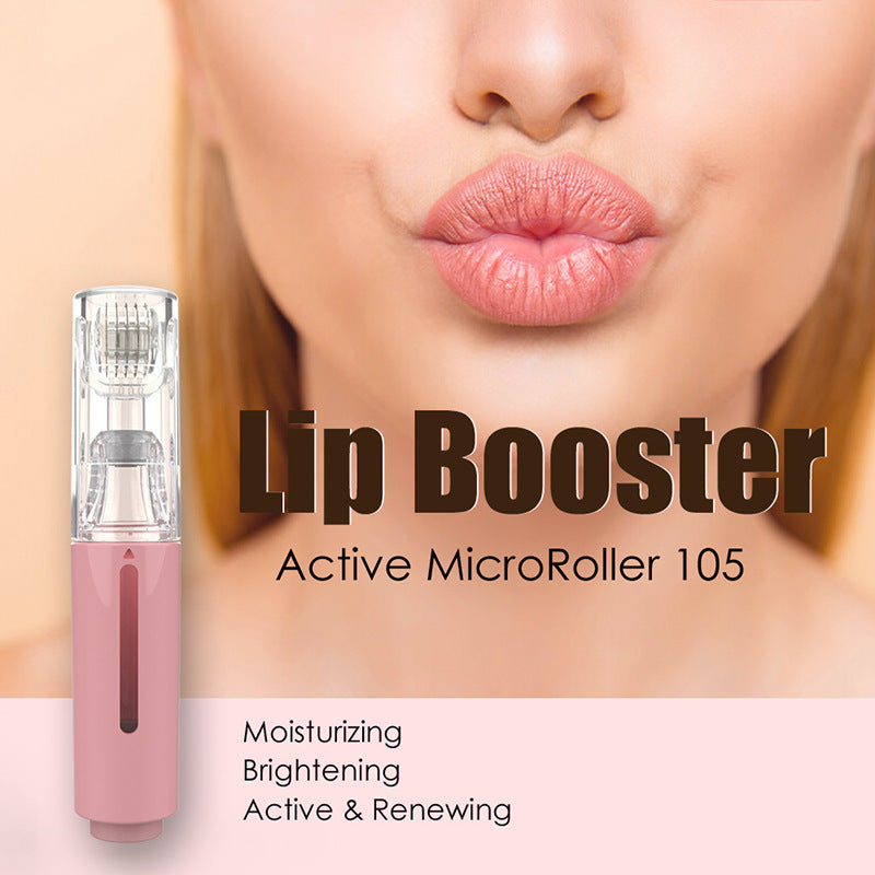3-in-1 Lip & Beard Care Roller – Microneedle for Lip Plump & Beard Growth | Beautenaturel