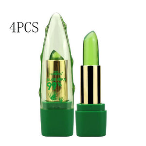 Beautenaturel Aloe Vera Color-Changing Lipstick & Lip Gloss – Moisturizing & Anti-Dry