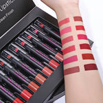 Non-Stick Cup Matte Lipstick & Lip Gloss Set – Long-Lasting, Smooth Finish | beautenaturel