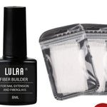 Nail Extension Fiber Set – Gel, Repair Liquid & Paper-Free Support | Beautenaturel