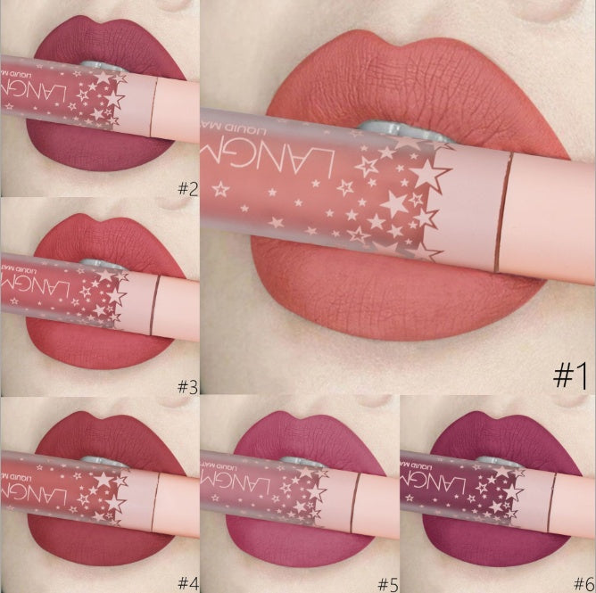 Matte Waterproof Long-Lasting Velvet Lipstick Set | Beautenaturel
