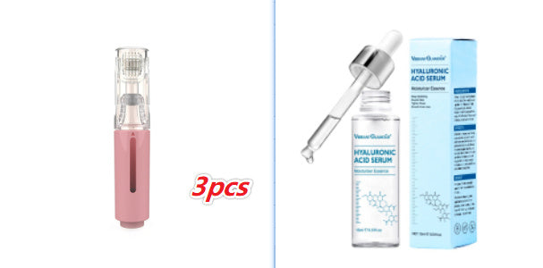 3-in-1 Lip & Beard Care Roller – Microneedle for Lip Plump & Beard Growth | Beautenaturel