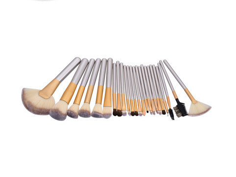 Beige Champagne Makeup Brush Suit