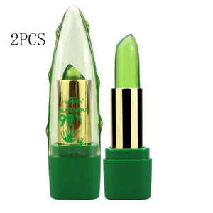 Beautenaturel Aloe Vera Color-Changing Lipstick & Lip Gloss – Moisturizing & Anti-Dry