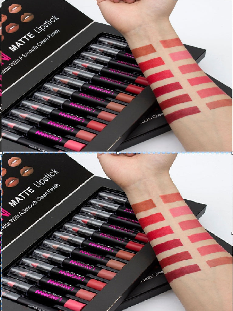 Matte Waterproof Long-Lasting Velvet Lipstick Set | Beautenaturel