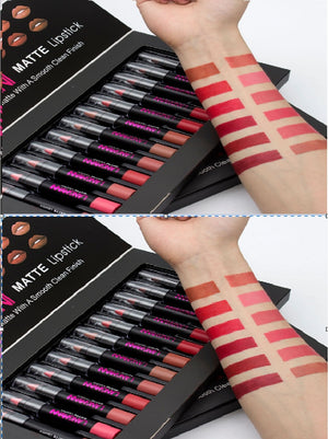 Matte Waterproof Long-Lasting Velvet Lipstick Set | Beautenaturel