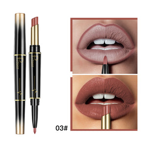Beautenaturel – Double Lipstick & Lip Liner | 2-in-1 Perfect Lip Makeup