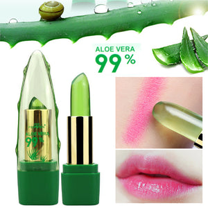 Beautenaturel Aloe Vera Color-Changing Lipstick & Lip Gloss – Moisturizing & Anti-Dry