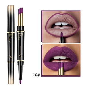 Beautenaturel – Double Lipstick & Lip Liner | 2-in-1 Perfect Lip Makeup