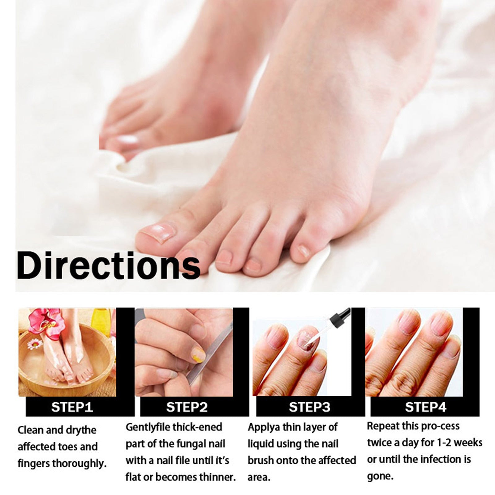 EELHOE Nail Repair Solution – Gray Nail Removal & Brightening Treatment | Beautenaturel