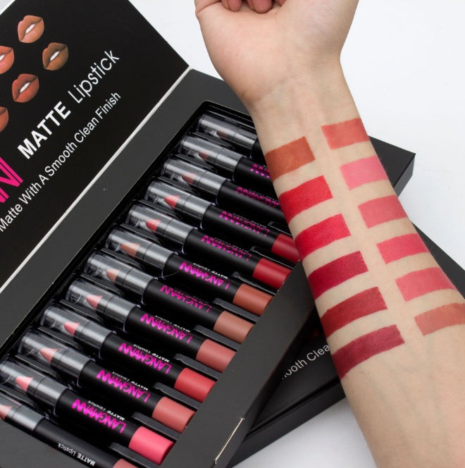 Matte Waterproof Long-Lasting Velvet Lipstick Set | Beautenaturel