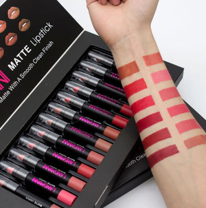 Matte Waterproof Long-Lasting Velvet Lipstick Set | Beautenaturel