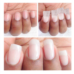 Nail Extension Fiber Set – Gel, Repair Liquid & Paper-Free Support | Beautenaturel