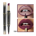 Beautenaturel – Double Lipstick & Lip Liner | 2-in-1 Perfect Lip Makeup