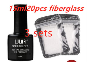 Nail Extension Fiber Set – Gel, Repair Liquid & Paper-Free Support | Beautenaturel
