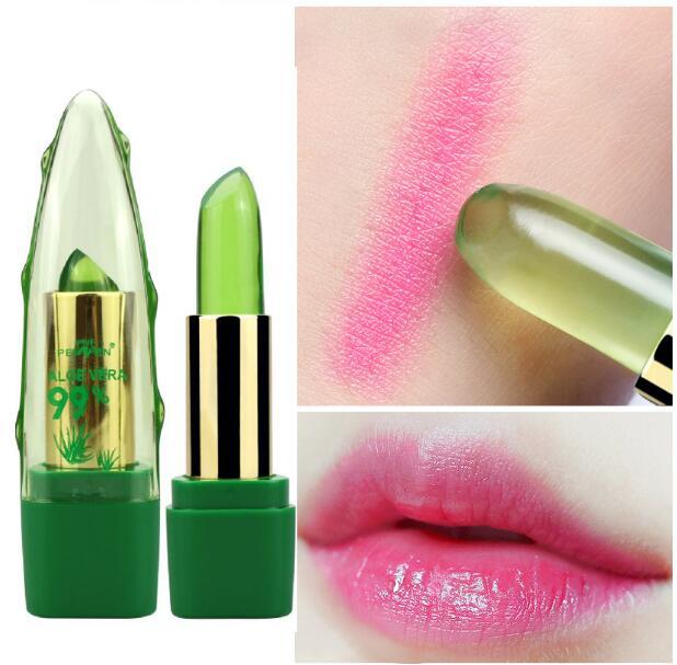 Beautenaturel Aloe Vera Color-Changing Lipstick & Lip Gloss – Moisturizing & Anti-Dry