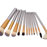 Beige Champagne Makeup Brush Suit