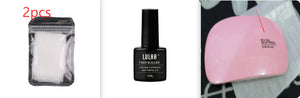 Nail Extension Fiber Set – Gel, Repair Liquid & Paper-Free Support | Beautenaturel
