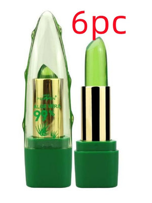 Beautenaturel Aloe Vera Color-Changing Lipstick & Lip Gloss – Moisturizing & Anti-Dry