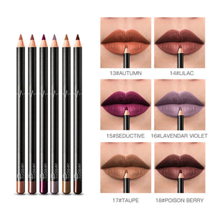 beautenaturel 36 Color Lip Liner – Waterproof, Non-Smudge Nude Shades