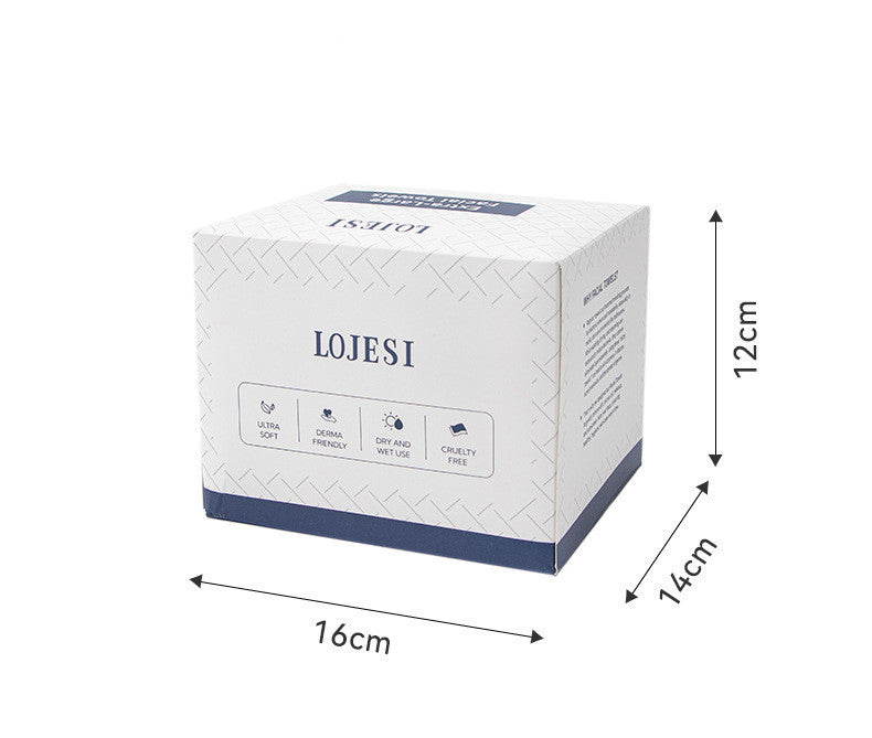 50-drawer Boxed Face Cloth Household Disposable