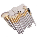 Beige Champagne Makeup Brush Suit